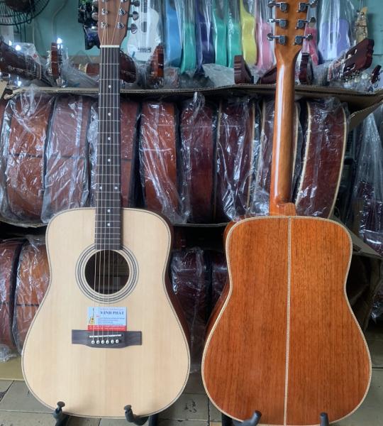 Guitar Acoustic Gỗ hồng đào cao cấp MP-A7 dáng D Full