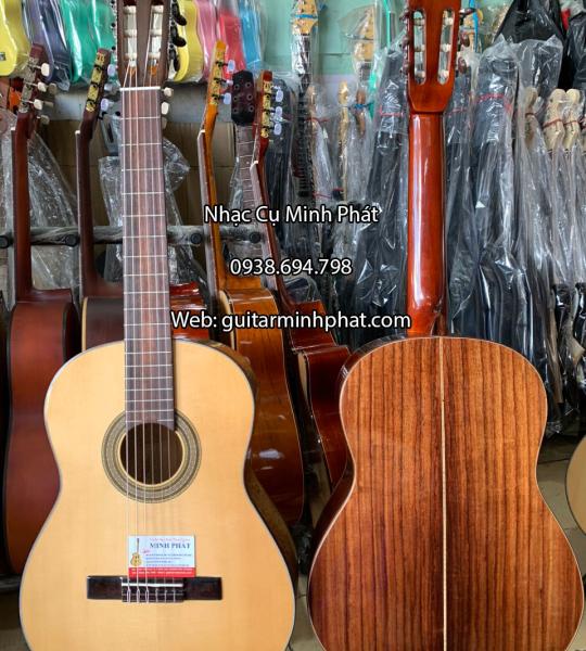Đàn guitar classic gỗ Cẩm Ấn nguyên tấm cao cấp
