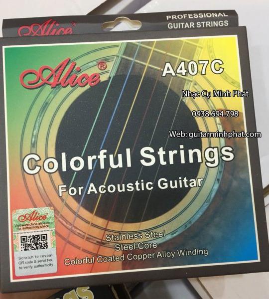 Dây đàn guitar acoustic Alice A407C