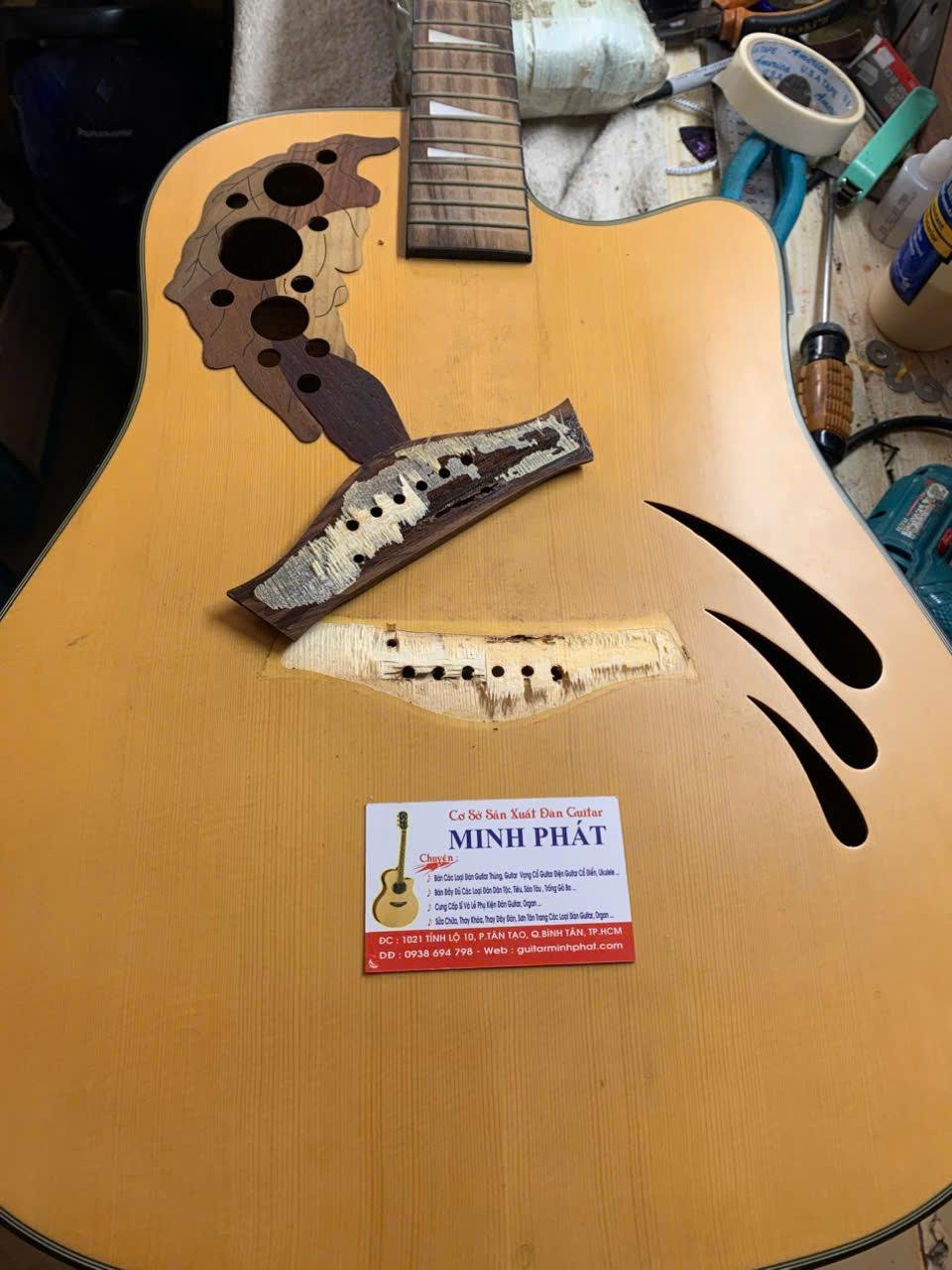 Dịch Vụ Sửa Chữa Guitar & Lắp Đặt EQ Chuyên Nghiệp Tại Nhạc Cụ Minh Phát