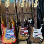Đàn Guitar Điện Fender Phím Lõm Gỗ Nu - Mobin đũa cao cấp